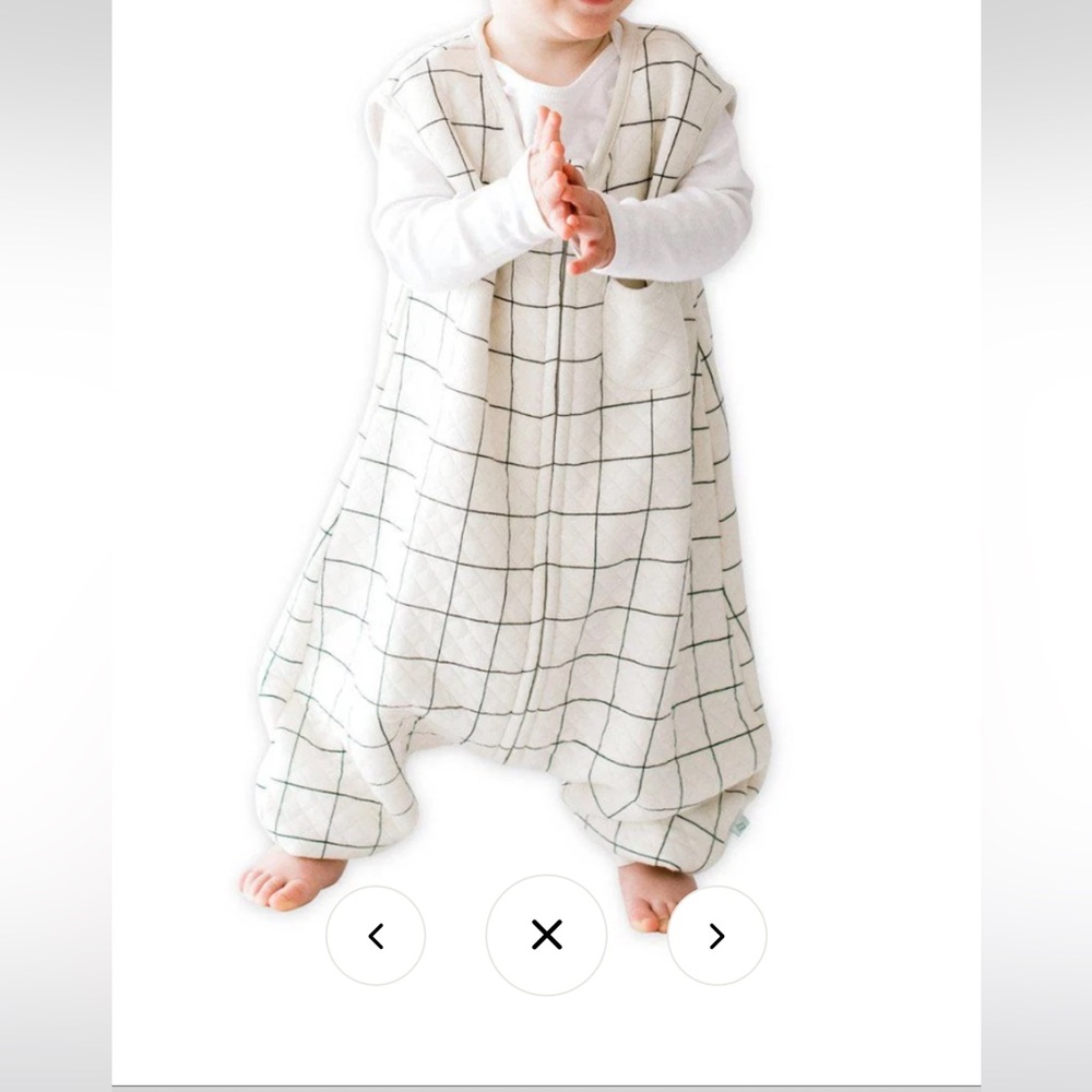 2 sleep sacks with feet by Teal Bee size 2T-3T